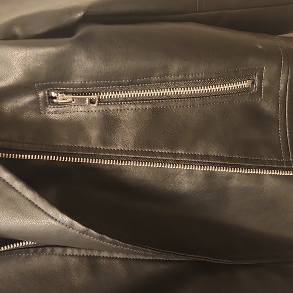 Zara Jackets & Coats Zara Girls Faux Leather Jacket Size 112 Poshmark